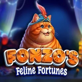 Slots logo of Fonzos Feline Fortunes from Pragmatic Play at AlphaWin Casino