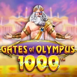 Gates of Olympus 1000 logo by Pragmatic Play AlphaWin Casino