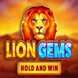 Lion Gems Hold and Win game by Playson – logo hosted on AlphaWin Casino