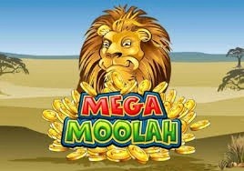 Mega Moolah slot slot logo by Games Global at AlphaWin Casino