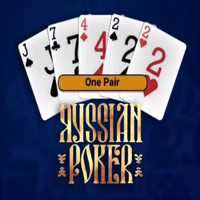 Russian Poker by OneTouch Games, showcased at alphawincasino.eu – game logo